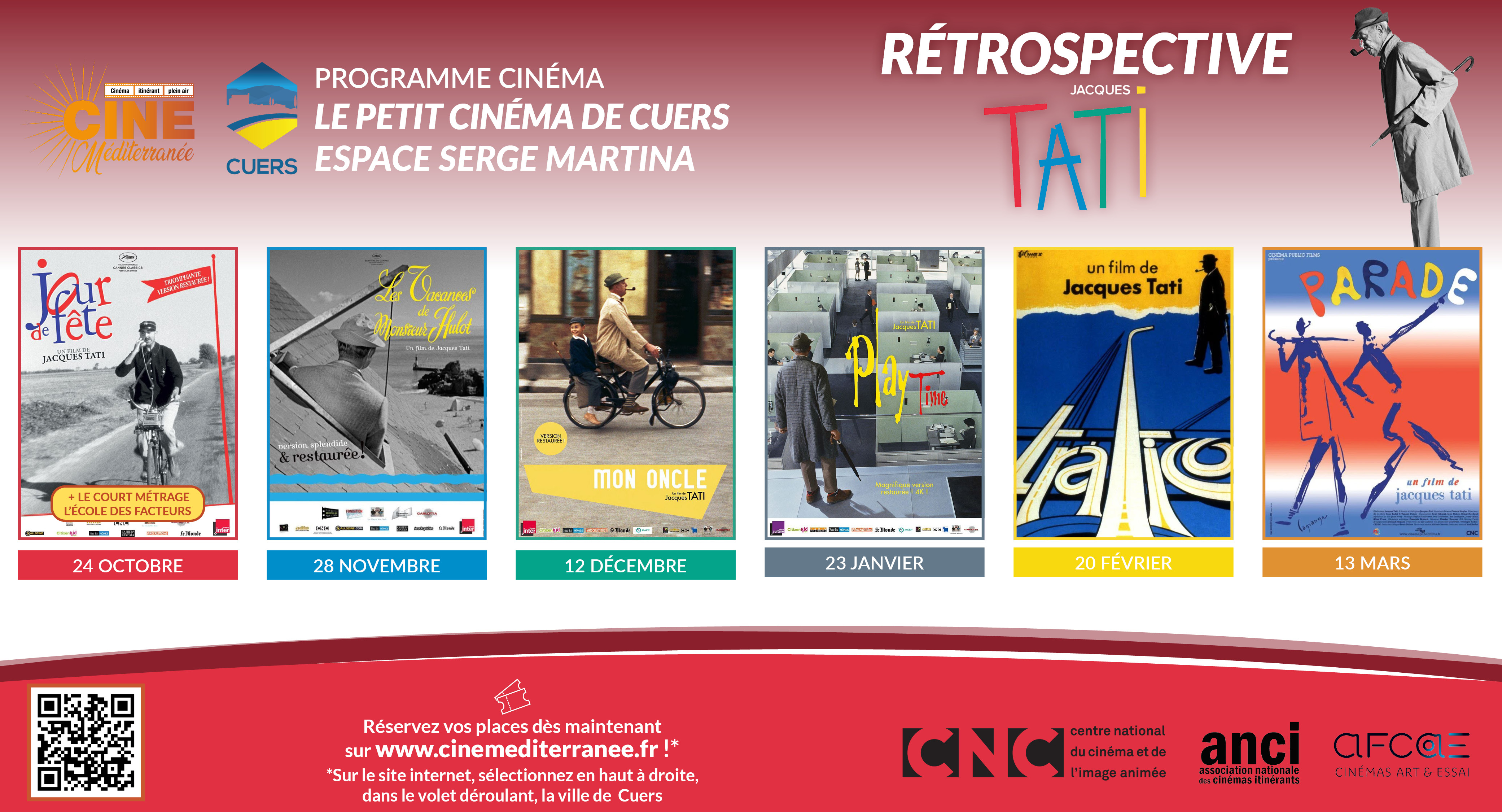 RÉTROSPECTIVE JACQUES TATI à CUERS